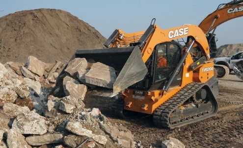 A CASE TV620B compact track loader